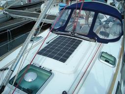 Solar modules for boats, caravans and campers